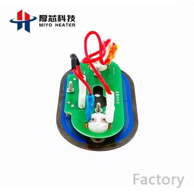 thick film steel heating components